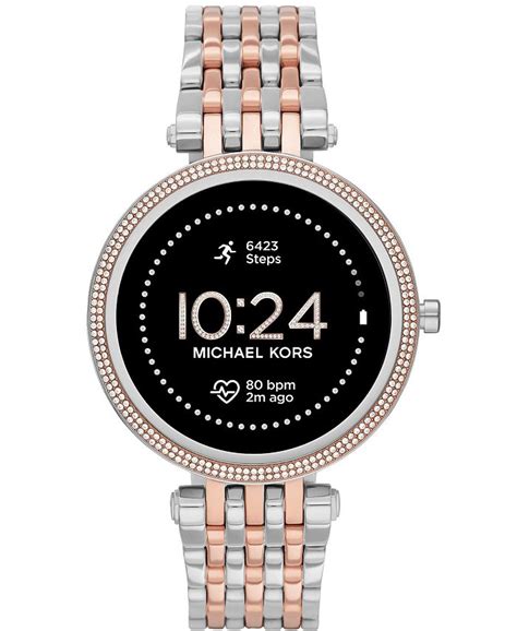 michael kors darci watch two tone|Gen 5E Darci Pavé Two.